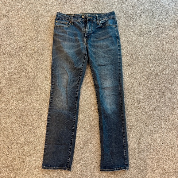 Men's American Eagle Jeans, Extreme Flex Slim Straight, 30x32, EUC - Picture 1 of 7